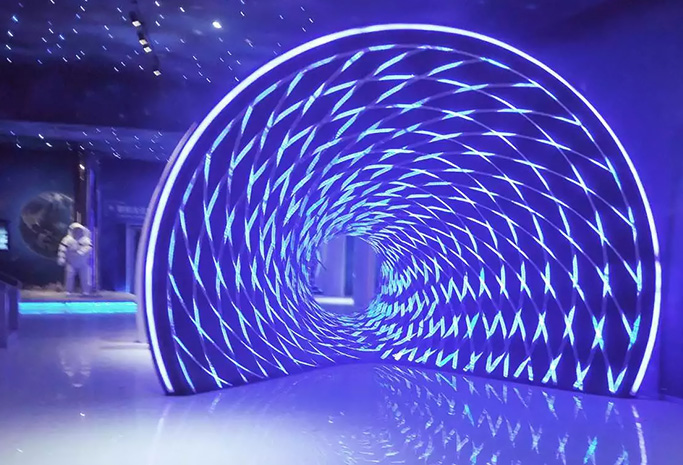 Flexible Module-P2.5 Alien Guizhou Science and Technology City Observatory